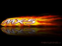 mx5 logo flames