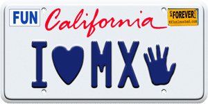 I love MX 5 License CA